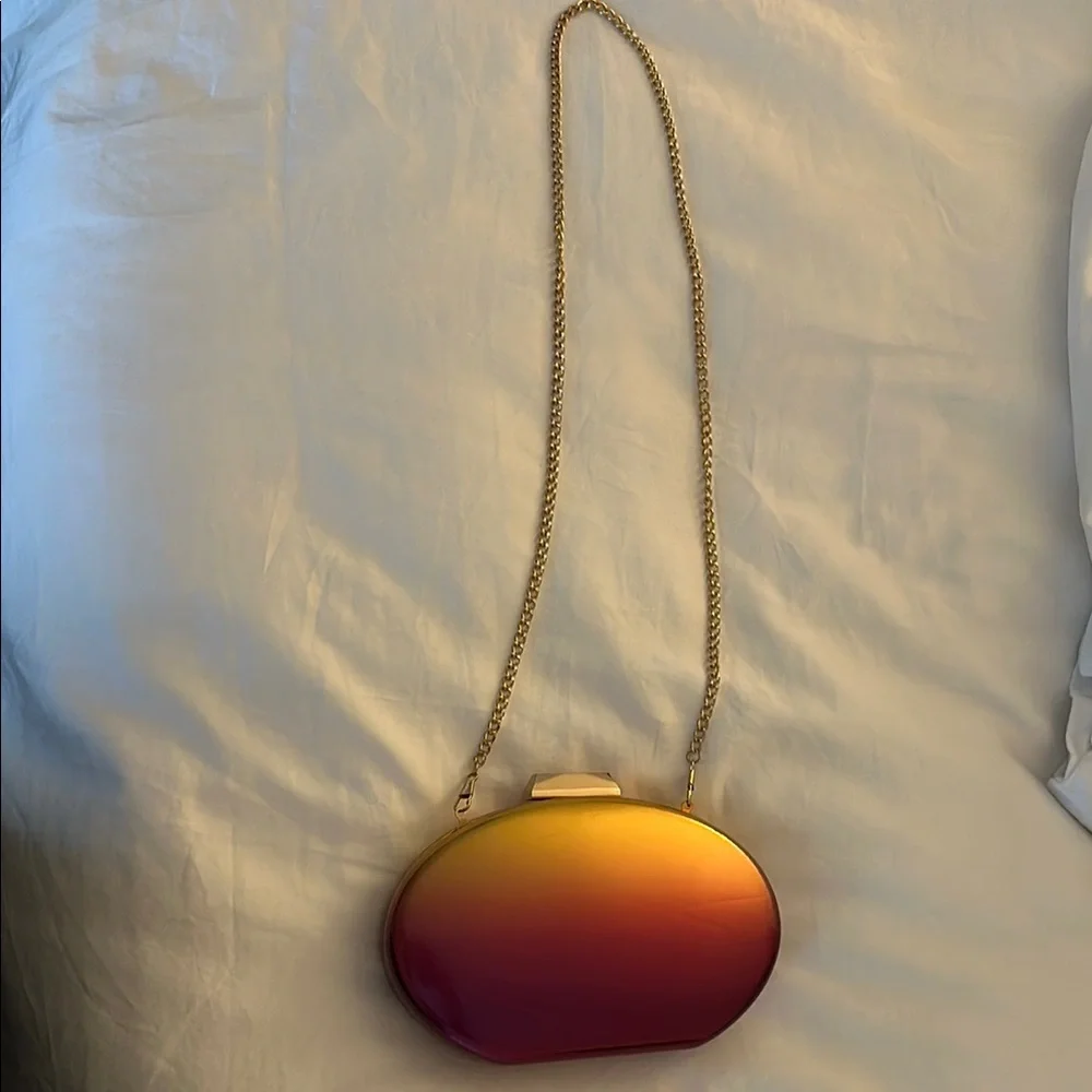 Aqua Iridescent Gradient Phone Case - Gold to Purple